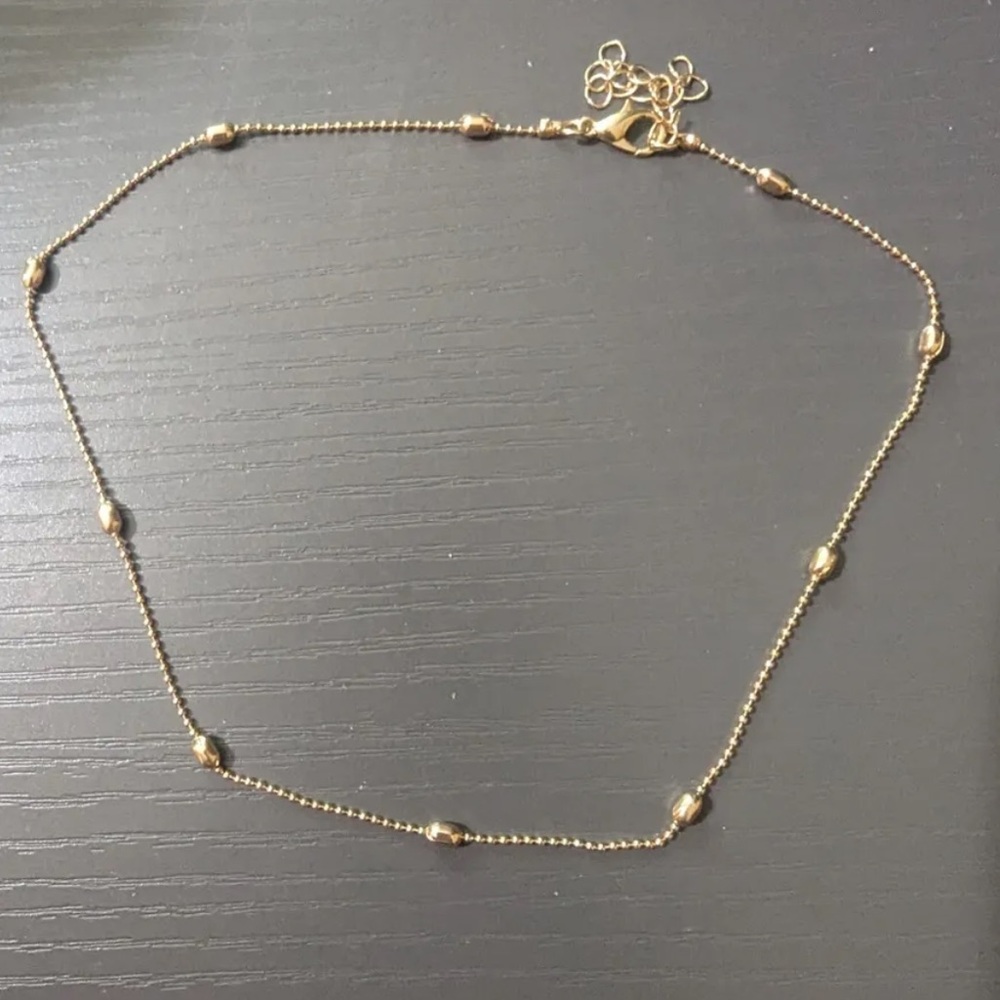 Gold Choker Necklace